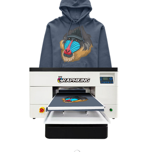 Graph king Factory <span class=keywords><strong>A3</strong></span> 30cm Größe T-Shirt Direkt druck auf Baumwoll stoffen Digital Textile DTG Drucker <span class=keywords><strong>Plotter</strong></span> Maschine - Product Image 3