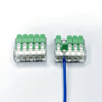 Lancement d'un nouveau produit : connecteur à levier pour câble électrique série OJ-26 à 5 broches, connecteur à levier pour raccordement de fils, bornier 221. Distributeur agréé.