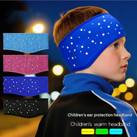 Bandeau élastique personnalisé pour enfants cyclisme ski avec protection réfléchissante de l'oreille bandeau polaire pour sport d'hiver plus chaud