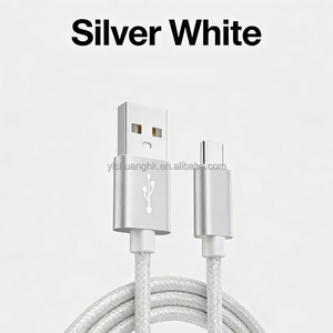 1.5m Durable Nylon Braided Pure Copper Conductor USB Fast Charging <b>Cable</b> Multi Color Data Sync for Mobile Phones - Product Image 4