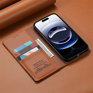 Funda Magnética Plegable <span class=keywords><strong>de</strong></span> Cuero PU para <span class=keywords><strong>iPhone</strong></span> 17 11 12 13 16 Pro <span class=keywords><strong>Max</strong></span> 14 15 Plus, con Ranuras para Tarjetas, Tipo Cartera, Antigolpes - Product Image 4