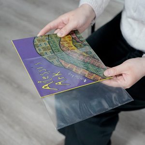 Kinshun <span class=keywords><strong>CD</strong></span>-016 3 Mils Épais Transparent PE <span class=keywords><strong>CD</strong></span> Manches Réutilisables pour LP Album Covers - Product Image 2
