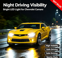 Adapté aux Camaro 2014-2015, ensemble de phares LED pour voiture, modification de l'éclairage de conduite, phare LED