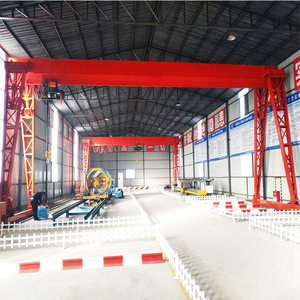 Grue à portique mobile à poutre unique 5 tonnes 10 tonnes 16 tonnes 20 tonnes avec palan électrique - Product Image 1