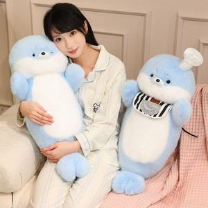 Peluche Gigante <span class=keywords><strong>de</strong></span> Foca, Almohada Suave, Lindos Peluches, Juguetes <span class=keywords><strong>de</strong></span> Peluche Acogedores para Niñas, Muñeca Perfecta para la Cama, Regalo <span class=keywords><strong>de</strong></span> Cumpleaños Ideal - Product Image 2