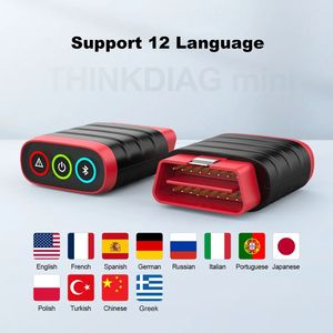 THINKCAR <span class=keywords><strong>Thinkdiag</strong></span> <span class=keywords><strong>Mini</strong></span>, lecteur de codes de diagnostic complet pour tous les systèmes, fonctions OBD2 complètes, scanner OBDII OBD 2 pour outil de diagnostic automobile - Product Image 4
