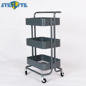 3-de estantes de Casa Carro de almacenamiento de cocina organizador de carro - Product Image 3