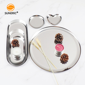 Plato de fruta seca, platos, bandeja para velas, comida de lujo, pastel de Chocolate, joyería ovalada de Metal, bandejas para servir al por mayor de acero inoxidable - Product Image 6
