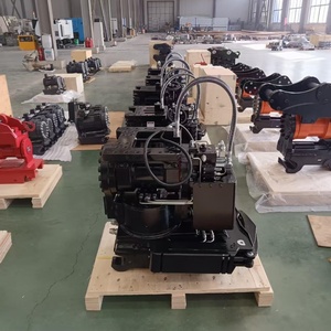 GJEM GJRH50 Coupleur rapide rotatif et inclinable à 360° - Attache hydraulique universelle pour seaux, grappins et marteaux hydrauliques - Product Image 3