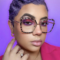 Lunettes optiques de haute qualité 2024, lunettes de mode anti-lumière bleue populaires pour femmes