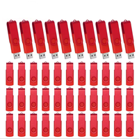 Lot de 50 clés USB 2.0, clé USB 256 Mo, 512 Mo, 1 Go, 2 Go, 4 Go, 8 Go, 16 Go, clé USB 32 Go, clé USB avec logo personnalisé