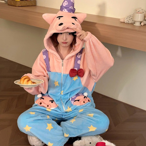 <span class=keywords><strong>Pijama</strong></span> de Fiesta Novedoso para Mujer, <span class=keywords><strong>Pijama</strong></span> Oversize para Mujer, Ropa de Dormir para el Hogar Lista para Regalar, Ropa de Fiesta IM94-W - Product Image 4