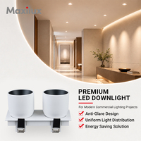 Downlight LED COB anti-éblouissement moderne encastré à économie d'énergie avec boîtier en aluminium et garantie de 3 ans MDL0316