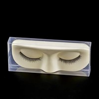 Boîte en plastique transparente Boîtes personnalisées pour cils Boîtes pliantes pour cosmétiques Boîtes pour cils personnalisées avec logo Emballage