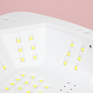 Lampe à ongles sans fil rechargeable à 45 LED, haute puissance, lumière UV pour le durcissement du gel, équipement professionnel de manucure sans fil - Product Image 2