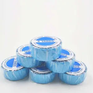 Front for Wig Human Hair Extension Wig Tape In Rolls Super Hair Lace 3 Yards Double Sided Blue PE