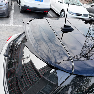 Mini Cooper S Rear Spoiler Piano Black Carbon Fiber Texture F55 F56 2014-24 Trunk Wing ABS Material - Product Image 5