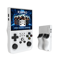 Console de jeu portable R36 Pro en gros, écran 720x720 de 3,5 pouces, batterie 3500 mAh, 15000 jeux classiques, 64 Go, certifiée CE FCC RoHS