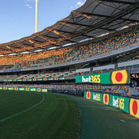 Panneaux publicitaires LED périmétriques pour stades de football, écrans LED d'affichage pour extérieur, sports, HD P6.67 P8 P10