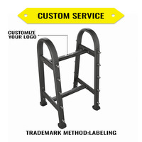 Supports de rangement commerciaux pour salle de sport, vente directe d'usine OKRPO, support fixe pour barres d'haltères