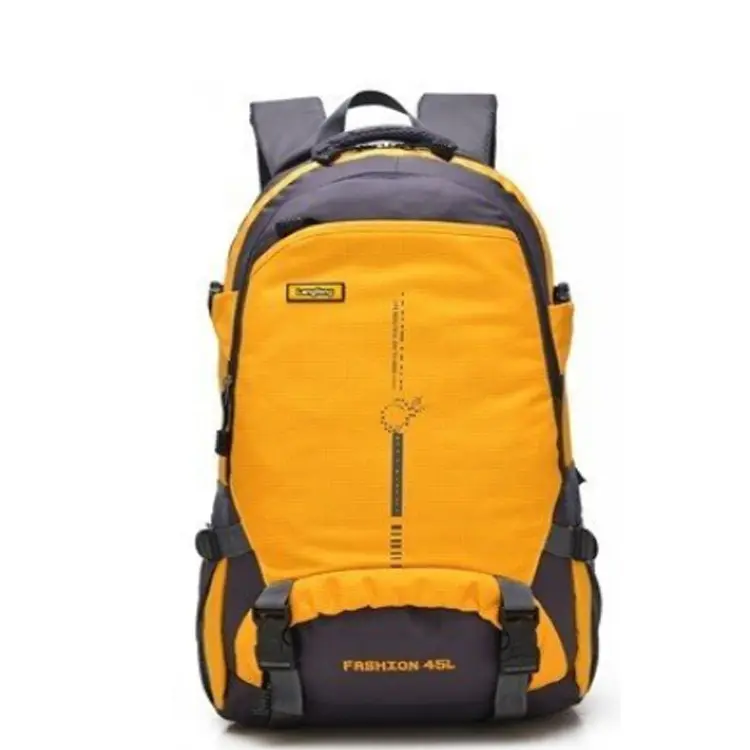 45l waterproof sport Travel bagpack Daily Leisure ultralight foldable yellow backpacks Hiking rucksacks
