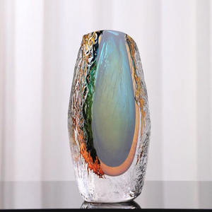 फर्श <span class=keywords><strong>vase</strong></span> बड़ा घर सजावट क्रिस्टल ग्लास vases लक्जरी लिविंग रूम के लिए सजावटी vases - Product Image 6