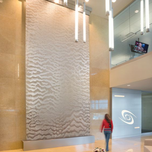 Cortina de Agua de Malla Metálica Grande para Centros Comerciales, Cascada Interior de Pared - Product Image 1
