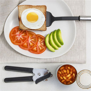 Ustensiles de cuisine de haute qualité de couleur noire, résistants à la chaleur, ensemble de 24 ustensiles de cuisine en nylon, à utiliser pour les poêles antiadhésives - Product Image 5