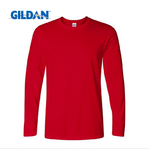 MNO Men's Long Sleeve T-Shirt 100% Cotton 180gsm O-Neck Regular Fit Solid <b>White</b> Blank Design Formal Wear - Product Image 6