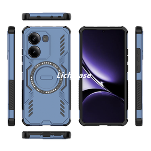 Lichicase <span class=keywords><strong>เคส</strong></span>ป้อง<span class=keywords><strong>กัน</strong></span>แม่เหล็กสำหรับ Xiaomi poco <span class=keywords><strong>X7</strong></span> <span class=keywords><strong>X7</strong></span> <span class=keywords><strong>Pro</strong></span> ฝาหลังมีรูระบายอากาศได้ดีดีไซน์หรูหรา - Product Image 1