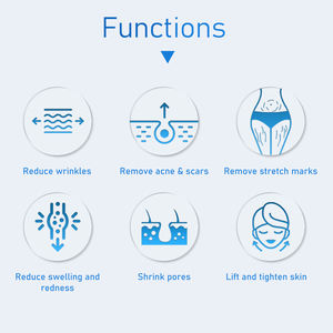 Tragbares 2-in-1-Schönheitsgerät mit Kaltem Hammer und Fraktionierter RF zur Hautstraffung - Product Image 6