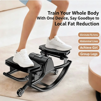 Máquina de step en forma de U para el hogar, máquina de caminar multifunción, equipo de entrenamiento de piernas