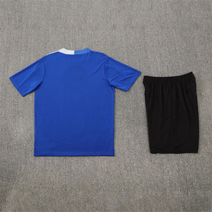 Uniformes de Fútbol de Verano, Conjunto de Entrenamiento de Manga Corta, Jersey 25/26, Transpirable, de Poliéster, de Secado Rápido, Cuello Redondo, Unisex - Product Image 2