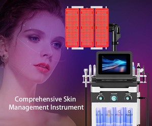 Máquina Facial Multifunción de Oxígeno Hydra con 11 Puntas, Limpieza Profunda, Eliminación de Puntos Negros, Dispositivo Reafirmante de la Piel - Product Image 3