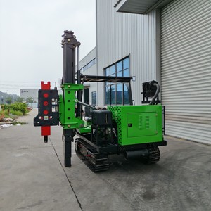 Pile driver sur chenilles TZ585 |   Moteur et pompe 52 kW, moment <span class=keywords><strong>de</strong></span> charge élevé, multifonction, faible entretien, retour sur investissement rapide, valeur <span class=keywords><strong>de</strong></span> revente élevée - Product Image 3