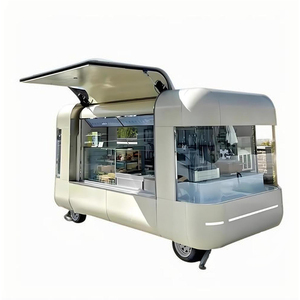 Nuovo Popolare Triciclo Food Truck con Meccanismo <span class=keywords><strong>di</strong></span> Sollevamento Elettrico in Acciaio Zincato per Vendita al Dettaglio in Aree Urbane ad Alto Traffico - Product Image 4