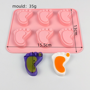9 diferentes moldes de silicona en forma de flor de grado alimenticio para DIY jabón hecho a mano Chocolate Candy Jelly Crafting Crafts Product - Product Image 6