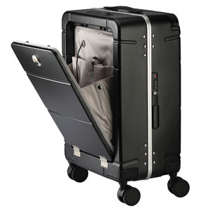 Maleta de mano con soporte para portátil <span class=keywords><strong>sin</strong></span> <span class=keywords><strong>cremallera</strong></span> Equipaje con sistema de bolsa de compresión incorporado Paquete de más ropa - Product Image 2