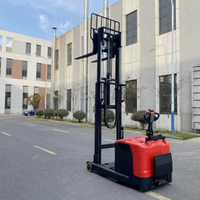 Gerbeur électrique 1,5T 24V210Ah à entraînement AC, mât bi-étages, pneus en polyuréthane, commande debout