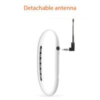 Répéteur de signal sans fil jusqu'à 500 m RF433/868, prend en charge 99 détecteurs, portable, en ABS, pour système d'alarme