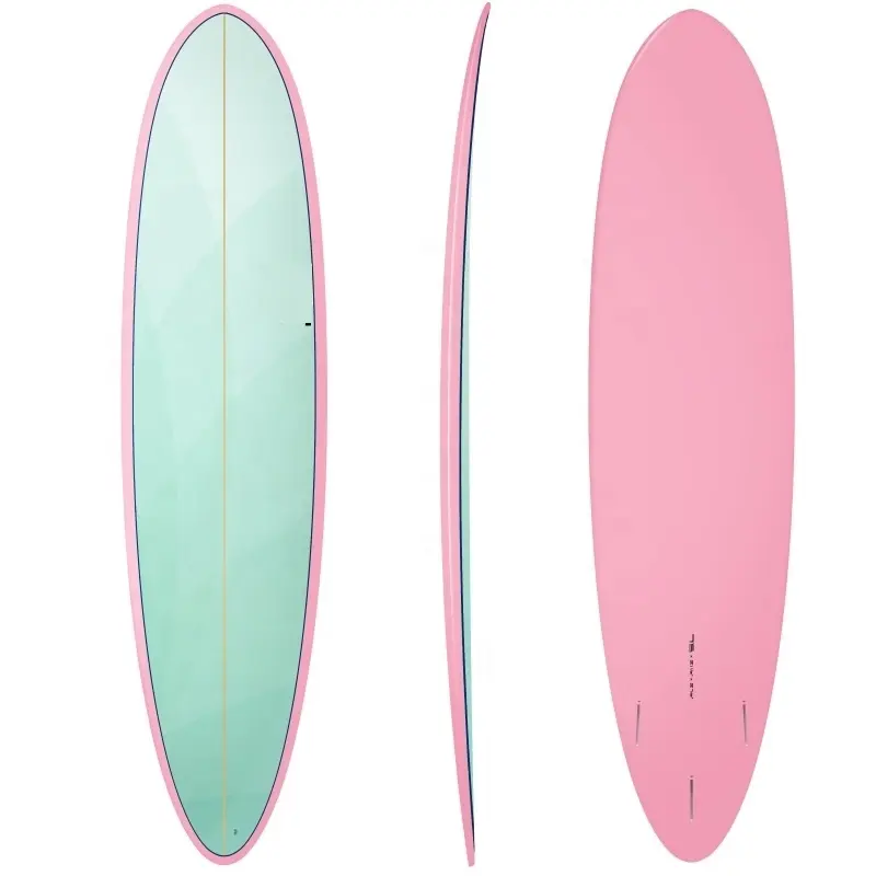 Sıcak satış renkli pembe sörf tahtası