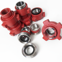 Raccord de tuyauterie de champ pétrolier haute pression en acier forgé, norme API, robuste, pour applications industrielles
