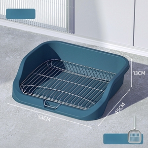 Large Indoor <strong>Dog</strong> Tray Toilet Corner <strong>Pet</strong> <strong>Potty</strong> <strong>Park</strong> Wee Pee Pads for Big <strong>Dogs</strong> Made of Durable Plastic - Product Image 4