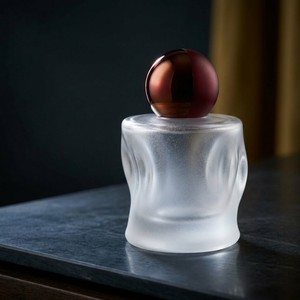 Vente en gros de flacons de parfum en verre de 50 ml, vaporisateur rechargeable, édition limitée de Noël, dégradé givré, ensemble cadeau - Product Image 2
