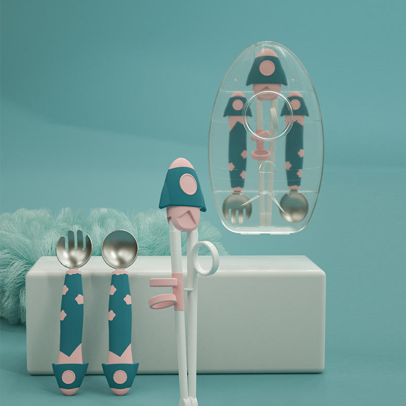 ชุดกล่องเก็บของสีฟ้าและชมพู