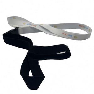 Luxury Sublimated Print Custom Logo Printed <b>Polyester</b> <b>Lanyards</b> with Silicone Wristband for Bottle Holder - Product Image 4