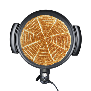 Crêpière Électrique Antiadhésive Grande Taille 47 cm 2000W avec Contrôle de Température Réglable et Poignée Double pour Usage Domestique - Product Image 1