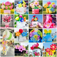 Décoration gonflable personnalisée en forme de fleur de cerisier, grand modèle de dessin animé, affichage publicitaire pour événements extérieurs et centres commerciaux, vente chaude