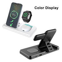 Sélection d'usine Chargeur sans fil 3 en 1 15W Station de charge magnétique multifonction 3 en 1 pour appareil mobile série I