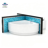 Étagère de présentation pour baignoire |   Solution de présentation sécurisée et stable pour baignoires lourdes